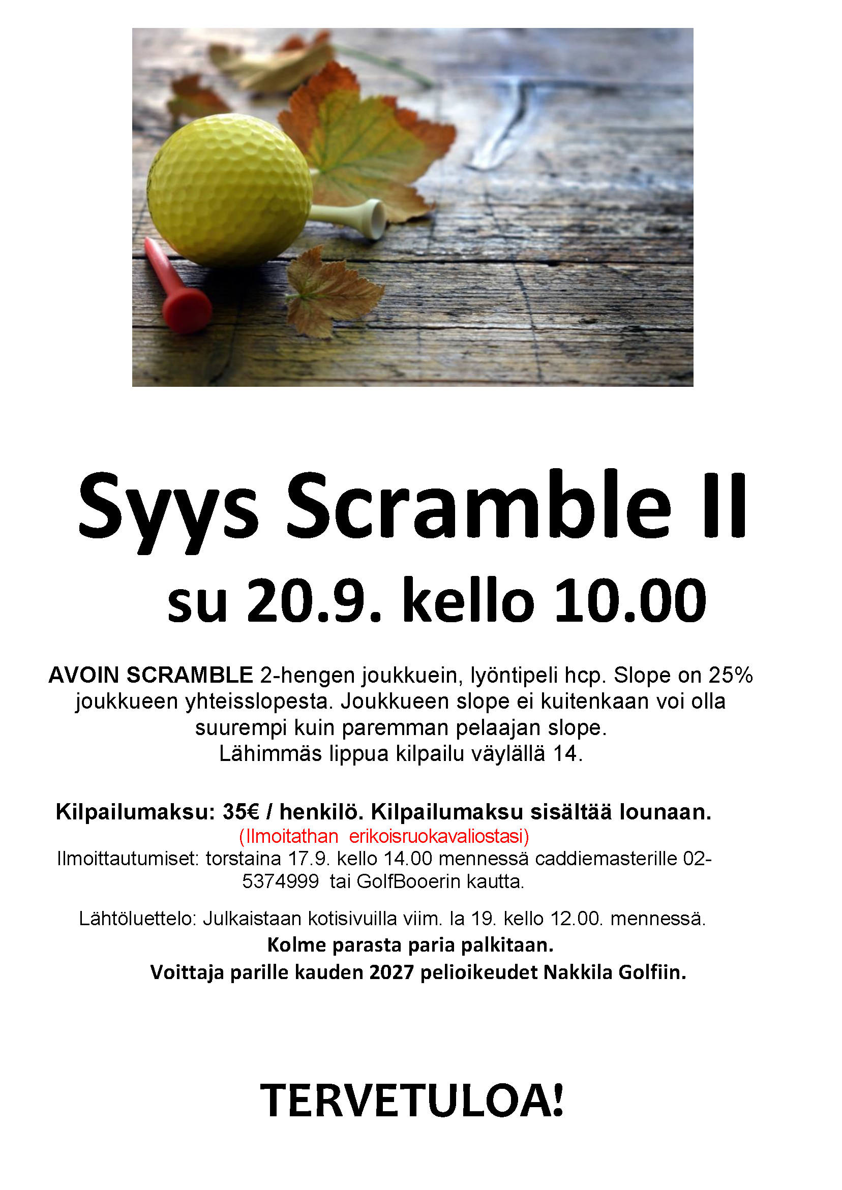 Syys Scramble II