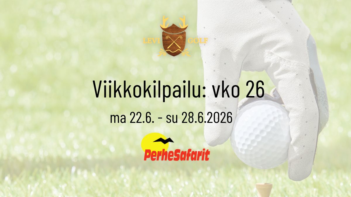 Viikkokisa PB vko 26 by Perhesafarit