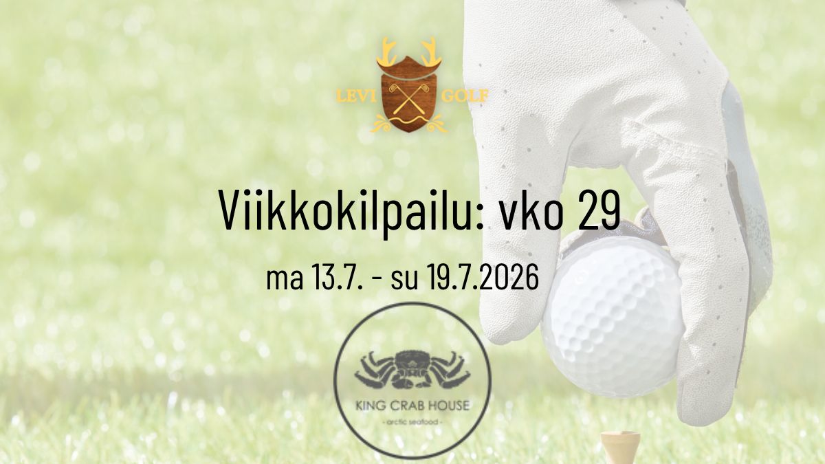 Viikkokisa PB vko 29 by King Crab House