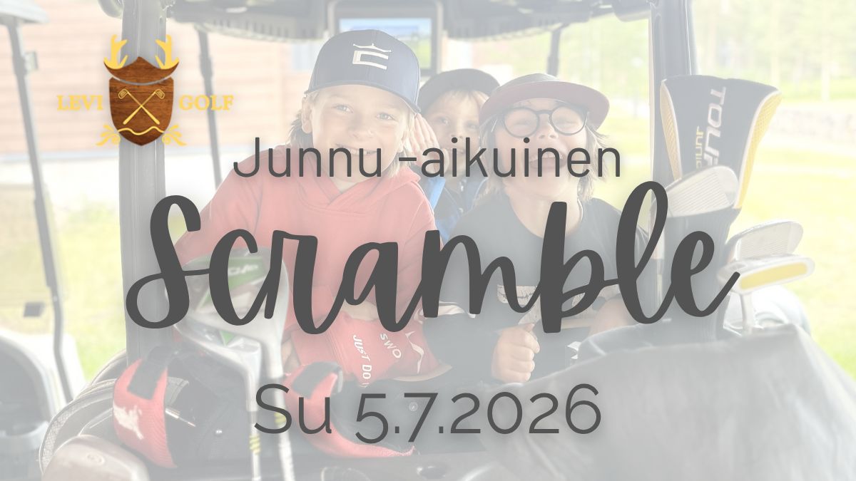 Junnu-aikuinen scramble