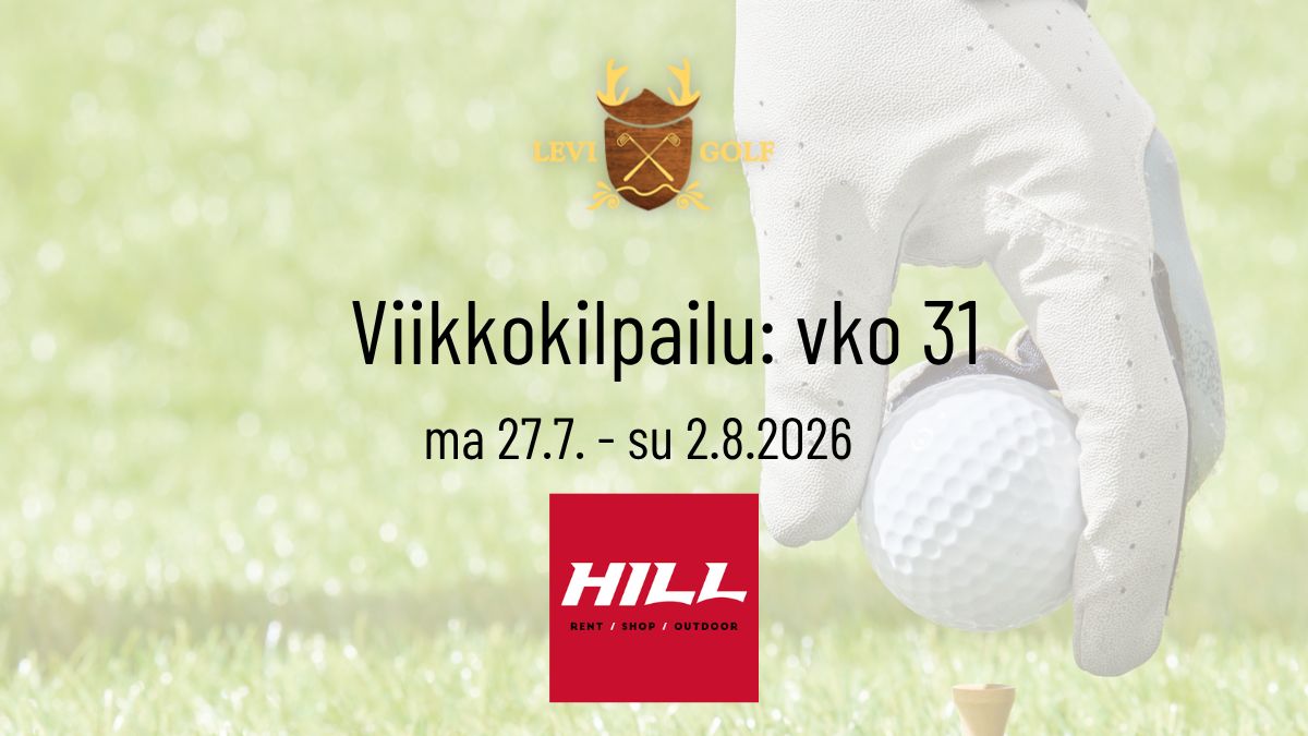 Viikkokisa PB vko 31 by Hill Ski Rent