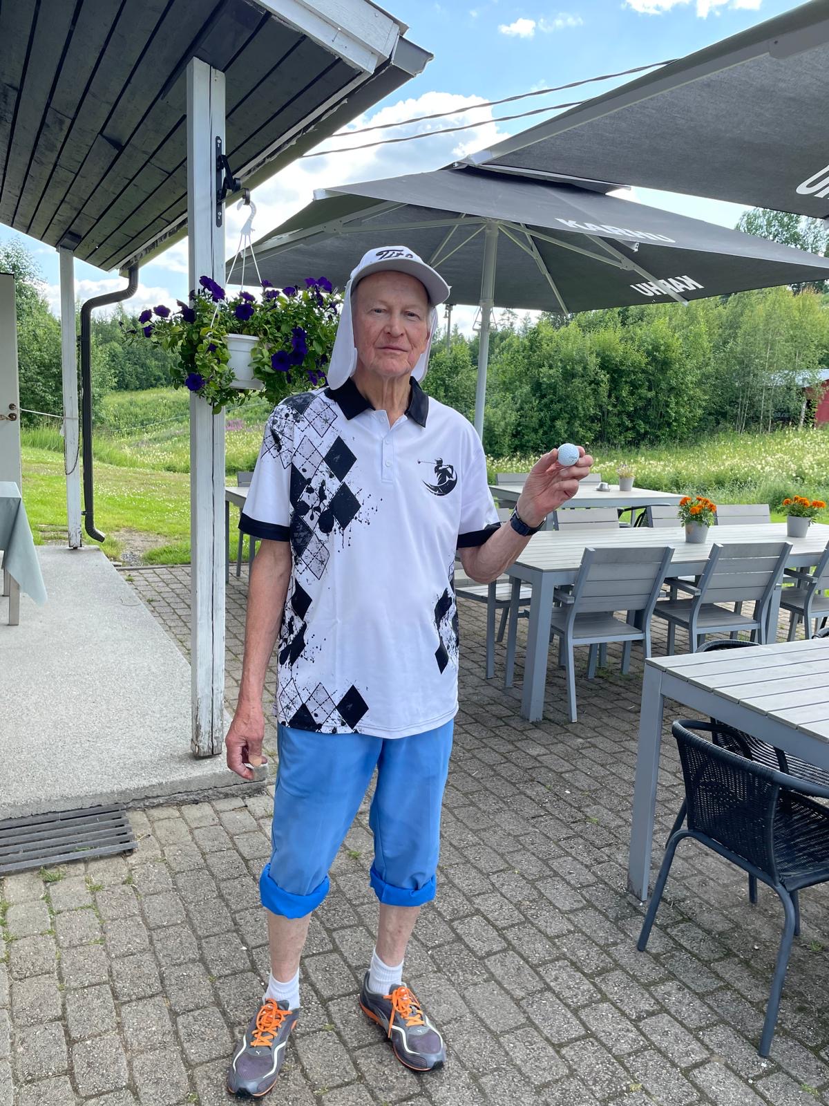 Kauden ensimmäinen hole in one!