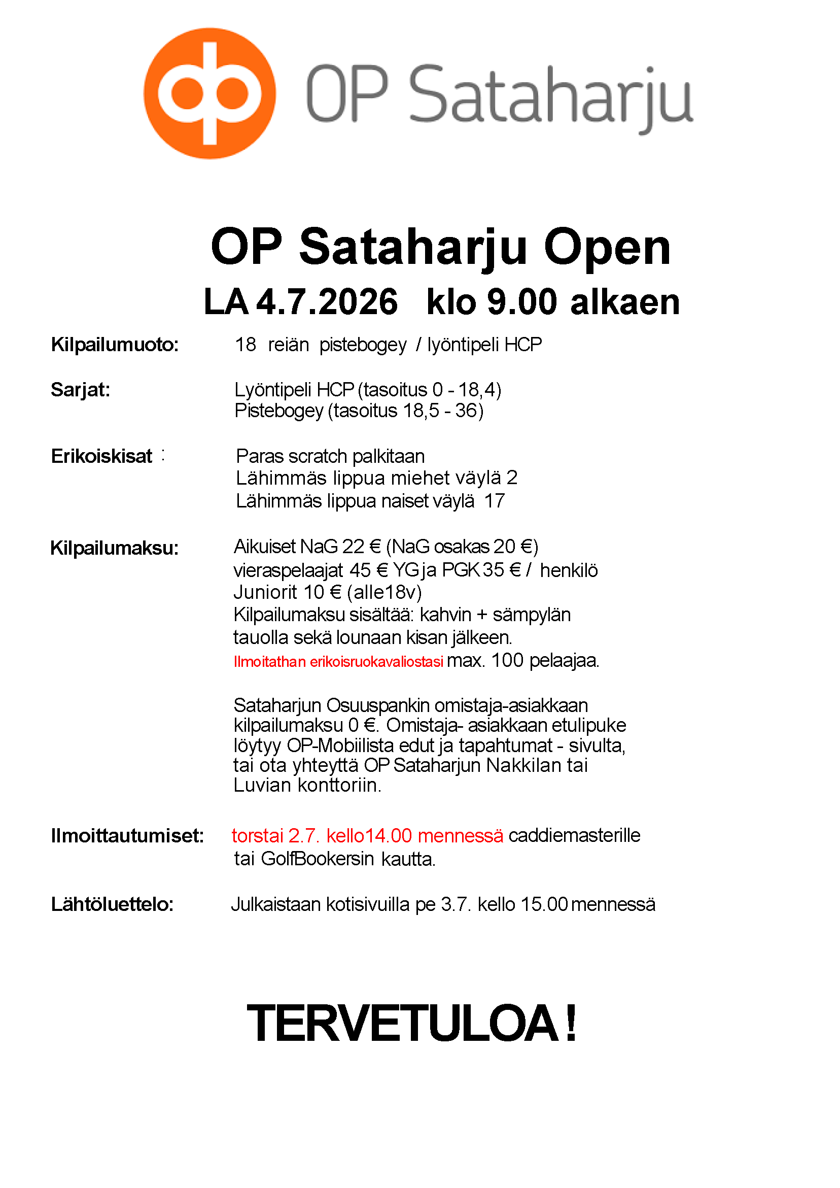 OP-Sataharju Open