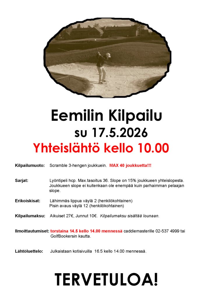 Eemilin Kisa 17.5.