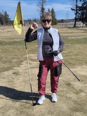 Jaanan hole in one Lampilassa